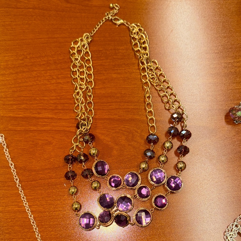 Chic Gold and Silver Necklace Collection - Picture 3 of 9